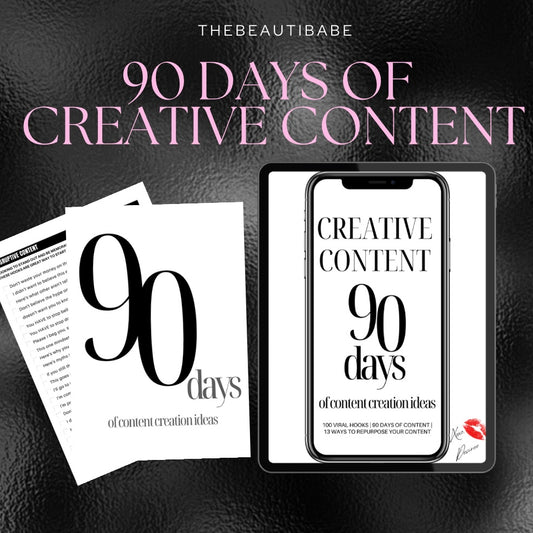 90 Days of Creative Content